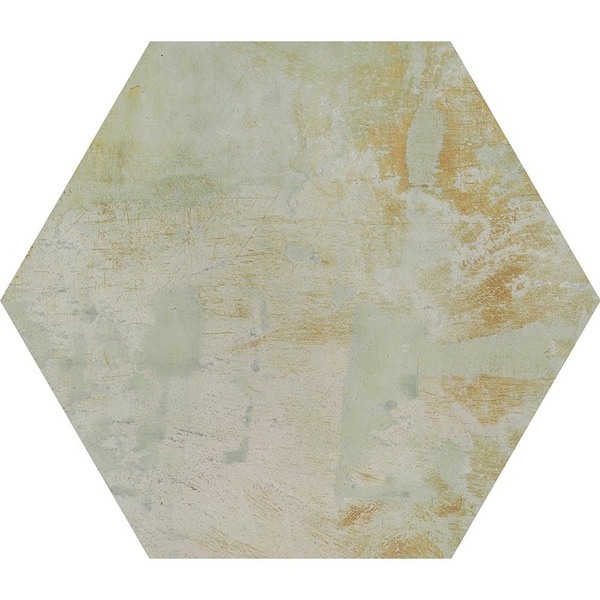 Apollo Tile Aureate 9.84inx11.42in Natural Moss Green Porcelain Hexagon Wall and Floor Tile 10.06 sqft/cs, 17PK APLROC8GRNHEX - main